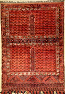 Ghouchan, Persien, ca. 40 Jahre, Wolle auf Wolle, ca. 250 x 180 cm, EHZ: 2
