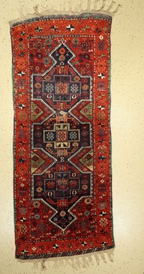Yörük alt, Türkei, um 1930, Wolle auf Wolle, ca. 233 x 93 cm, EHZ: 4