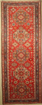 Karabagh alt, Kaukasus, um 1940, Wolle auf Wolle, ca. 360 x 144 cm, EHZ: 4