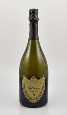 1 Flasche 2006 Dom Perignon, Brut, ca. 75 cl, 12,5 % Vol., Abstand zwischen Flaschenboden und Champagner ca. 0,5 cm, hervorragender ...