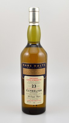 1 Flasche 1974 Single Malt Scotch Whisky, Rare Malts Selection, distilled at Clynelish Distillery, ca. 70 cl, 59,1 % Vol., 23 Years Old, im Jahr 1998 ...