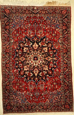 Bachtiar, Persien, um 1950/60, Wolle auf Baumwolle, ca. 219 x 145 cm, EHZ: 2-3