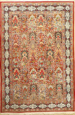 Kirman, Persien, ca. 50 Jahre, Wolle auf Baumwolle, ca. 326 x 218 cm, EHZ: 2-3