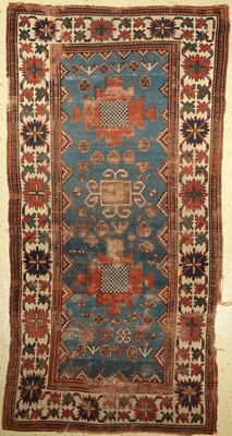 Karachov Kazak, Kaukasus, ende 19.Jhd, Wolle auf Wolle, ca. 266 x 135 cm, EHZ: 5