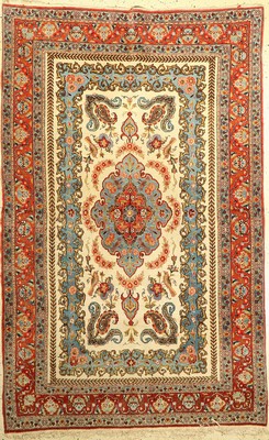Ghom, Persien, ca. 60 Jahre, Wolle auf Baumwolle, ca. 219 x 140 cm, EHZ: 3
