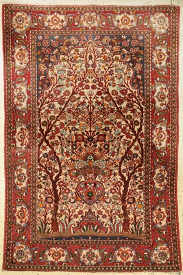 Mobarake, Persien, um 1960, Wolle auf Baumwolle, ca. 209 x 138 cm, EHZ: 3