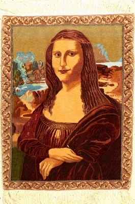 Täbriz "Mona Lisa" sehr fein, Persien, ca. 50 Jahre, Korkwolle, ca. 73 x 56 cm, EHZ: 2. Hochwertige Qualität, selten