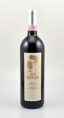 6 Flaschen 1999 Bricco Francesco Barolo, Rocche Dell'Annunziata, Rocche Costamagna, je 75 cl, 14 % Vol., Füllstände: je ca. into neck, sehr ...