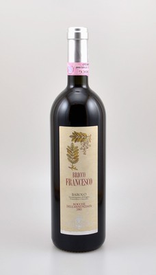 6 Flaschen 2001 Bricco Francesco Barolo, Rocche Dell'Annunziata, Rocche Costamagna, je 75 cl, 14 % Vol., Füllstände je ca. into neck, sehr ...