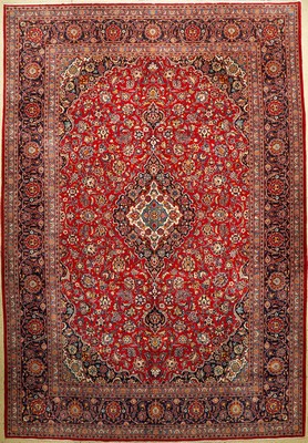 Keschan, Persien, ca. 50 Jahre, Wolle auf Baumwolle, ca. 412 x 318 cm, EHZ: 2