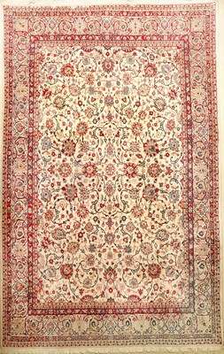 Sarogh alt, Persien, ca. 50 Jahre, Wolle auf Baumwolle, ca. 440 x 280 cm, EHZ: 2-3 (eine Stelle verblaßt).