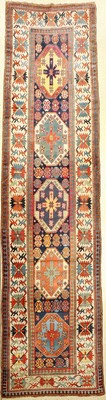 Schahsavan antik (Galerie), Persien, Ende 19.Jhd., Wolle auf Wolle, ca. 462 x 121 cm, EHZ: 4