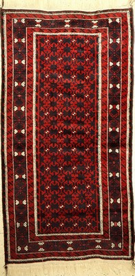 Belutsch alt, Persien, um 1930, Wolle auf Wolle, ca. 200 x 104 cm, EHZ: 2