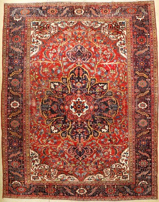 Heriz alt, Persien, um 1930, Wolle auf Baumwolle, ca. 380 x 302 cm, EHZ: 4