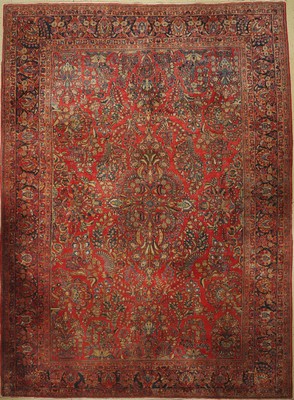Sarogh US-Re Import, Persien, um 1900, Wolle auf Baumwolle, ca. 417 x 306 cm, EHZ: 2-3