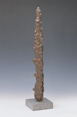 Zeitgenössischer Monogrammist KW, Bronzeskulptur, monogr., Steinsockel, gesamt ca. 68cm