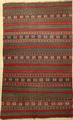 Cicim, Anatolien, um 1920, Wolle auf Wolle,ca. 293 x 180 cm, EHZ: 2-3
