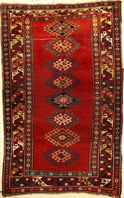 Kazak antik, Kaukasus, ende 19 Jhd., Wolle auf Wolle, ca. 203 x 130 cm, EHZ: 4