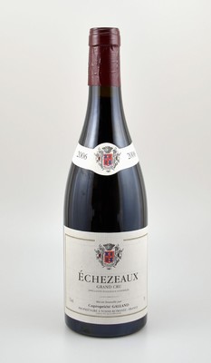 1 Flasche 2006 Echezeaux Grand Cru, Copropriete Galland, Vosne-Romanee, ca. 75 cl,13 % Vol., Abstand zwischen Kapsel und Wein: ca. 1,5 cm, unverkostet