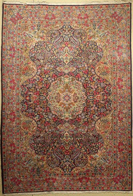 Kerman, Persien, ca. 40 Jahre, Wolle auf Baumwolle, ca. 353 x 245 cm, EHZ: 2-3
