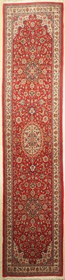 Ghom Kork alt, Persien, ca. 40 Jahre, Korkwolle, ca. 403 x 91 cm, EHZ: 2