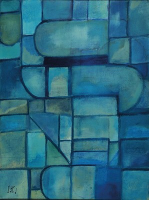 Lucien Sotto, zeitgenössischer Belgischer Künstler, sign., ca. 81x61 cm, Leisten