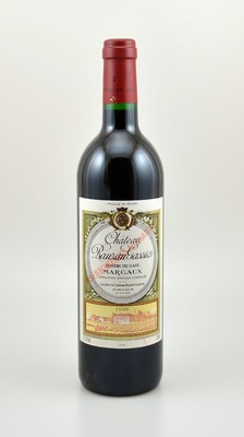 5 Flaschen 1996 Chateau Rauzan-Gassies, Margaux, je ca. 75 cl, 12,5 % Vol., Füllstände: je into neck, sehr gute Erhaltungszustände, unverkostet, ...