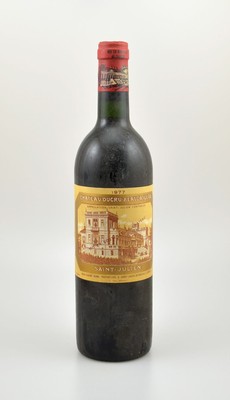 1 Flasche 1977 Chateau Ducru-Beaucaillou, Saint-Julien, ca. 75 cl, Füllstand: top shoulder, unverkostet