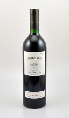 6 Flaschen 1995 Clos de l'Obac, Priorat, je ca. 75 cl, 13,5 % Vol., Füllstände: je ca. into neck, sehr gute Erhaltungszustände, unverkostet, ...