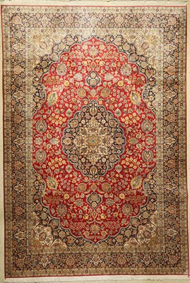 Kaschmir, Indien, ca. 30 Jahre, Baumwolle, ca. 308 x 212 cm, EHZ: 2