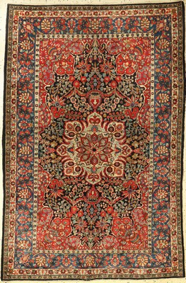 Semnan alt, Persien, ca. 70 Jahre, Wolle auf Baumwolle, ca. 194 x 128 cm, EHZ: 3