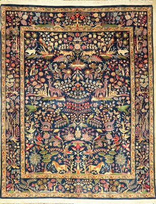 Yazd-Sherkat alt, Persien, ca. 60 Jahre, Korkwolle, ca. 252 x 202 cm, EHZ: 2