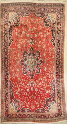 Bidjar alt, Persien, ca. 50 Jahre, Wolle auf Baumwolle, ca. 280 x 147 cm, EHZ: 2-3, verblaßt