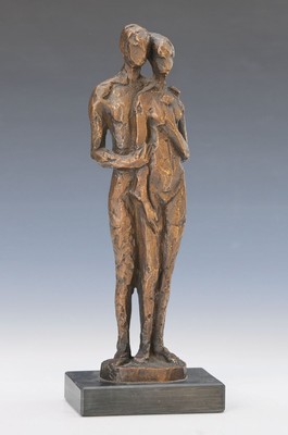 Pavel Krbalek, 1928-2015, Oskar der Liebe, Bronze, Monogrammiert K. , H. ca. 28 cm