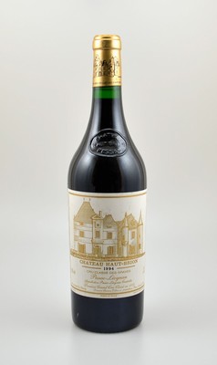 1 Flasche 1994 Chateau Haut-Brion, Pessac-Leognan, Premier Grand Cru Classe, ca. 75 cl, 12,5 % Vol., Abstand zwischen Kapsel und Wein: ca. 1 cm, ...