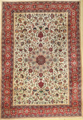 Täbriz alt (50 RAJ), Persien, ca. 60 Jahre,Korkwolle, ca. 356 x 243 cm, EHZ: 2-3