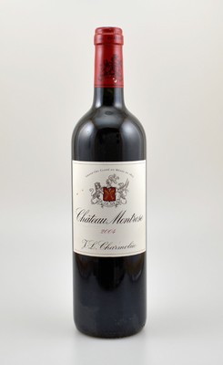 1 Flasche 2004 Chateau Montrose, Saint-Estephe, ca. 75 cl, 13 % Vol., Füllstand: ca. into neck, guter Erhaltungszustand, unverkostet, Provenienz: ...