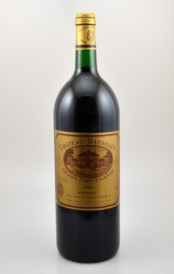 1 Magnumflasche 1996 Chateau Batailley, Pauillac, Grand Cru Classe, ca. 150 cl, 12,5 %Vol., Füllstand: ca. into neck, unverkostet, Provenienz: Aus ...