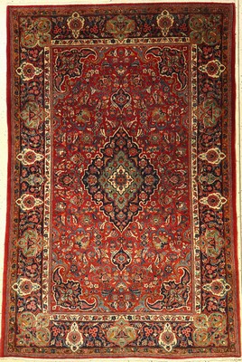 Keschan Kork alt, Persien, um 1930, Korkwolle, ca. 199 x 132 cm, EHZ: 2