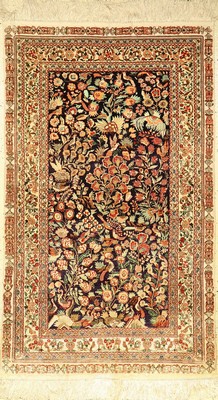 Seiden Hereke fein, China, ca. 20 Jahre, reine Naturseide, ca. 152 x 92 cm, EHZ: 2