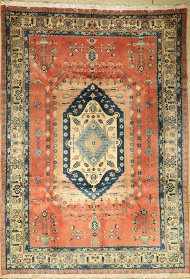 Yazd alt, Persien, ca. 40 Jahre, Wolle auf Baumwolle, ca. 291 x 205 cm, EHZ: 2-3
