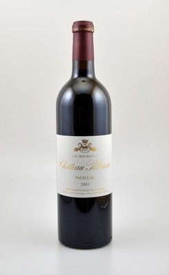 10 Flaschen 2005 Chateau Pibran, je ca. 75 cl, 13,5 % Vol., unverkostet, Füllstände: je ca. into neck, hervorragende Erhaltungszustände, ...