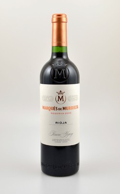 6 Flaschen 2005 Marques de Murrieta Reserva,Rioja, je ca. 75 cl, 14 % Vol., Füllstände: je into neck, hervorragende Erhaltungszustände, ...