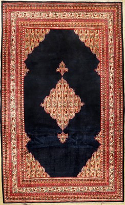 Sarogh Mir alt, Persien, ca. 50 Jahre, Wolle auf Baumwolle, ca. 330 x 204 cm, seltenes Mir Muster, EHZ: 2 (fachkundig gereinigt).