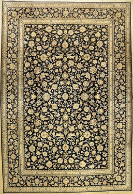 Keschan Kork alt, Persien, ca. 50 Jahre, Korkwolle, ca. 440 x 302 cm, seltenes Format, feine Qualität, EHZ: 2 (fachkundig gereinigt).