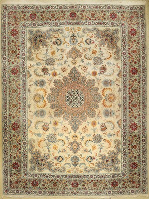 Keschan alt, Persien, ca. 60 Jahre, Wolle auf Baumwolle, ca. 385 x 289 cm, EHZ: 4
