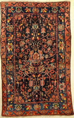 Bachtiar alt, Persien, um 1920, Wolle auf Wolle, ca. 230 x 145 cm, Naturfarben, EHZ: 3.