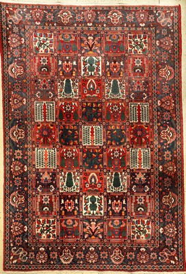 Bachtiar alt, Persien, ca. 60 Jahre, Wolle auf Baumwolle, ca. 309 x 212 cm, EHZ: 3-4