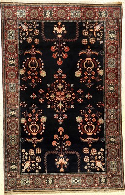 Feiner Farahan antik (US Re-Import), Persien, Ende 19.Jhd., Korkwolle, ca. 154 x 97 cm, EHZ: 2-3 (kopfseiten restauriert), edel und dekorativ, ...