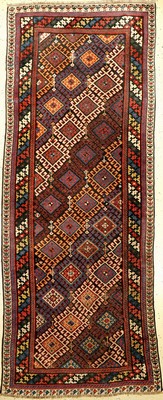 Luri antik, Persien, um 1900, Wolle auf Wolle, ca. 250 x 98 cm, EHZ: 3-4